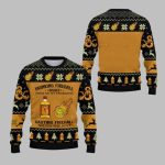 2025 Christmas DND Drinking Fireball Solves Most Of Problems Ugly Sweater