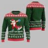 2025 Christmas Dabbing Santa Bowling Ugly Xmas Sweater 9