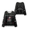 2025 Christmas Dead Inside Festive Outside Ugly Sweater 1 2