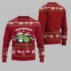 2025 Christmas Deck The Halls With Pickleballs Ugly Christmas Sweater 4