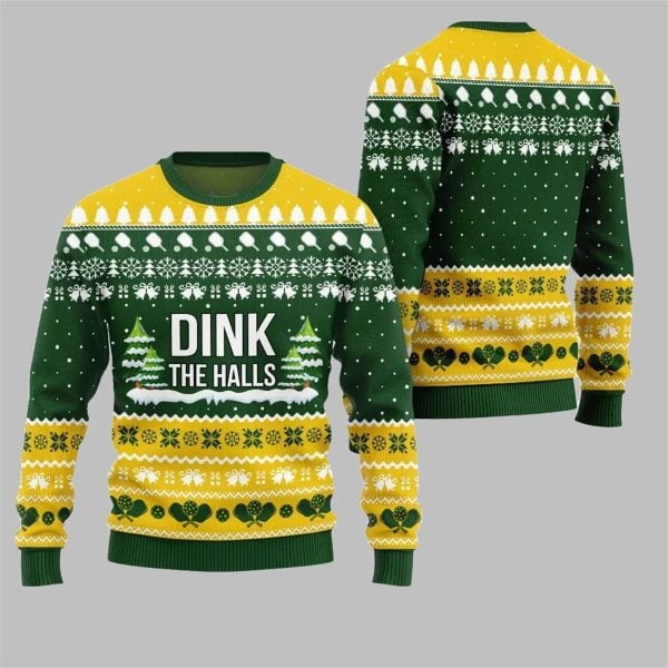 2025 Christmas Dink the Halls Ugly Christmas Sweater 8
