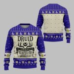 2025 Christmas DnD Druid The Champion Of Nature Ugly Sweater