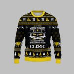 2025 Christmas DnD I Am The Master Of Divinity Ugly Christmas Sweater
