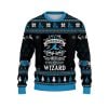 2025 Christmas DnD I Am The Master Of The Arcane Ugly Sweater 1 2