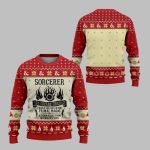 2025 Christmas DnD Sorcerer The Arcane Touched Ugly Sweater