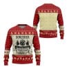 2025 Christmas DnD Sorcerer The Arcane Touched Ugly Sweater 1 2