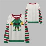 2025 Christmas Elf Costume Ugly Sweater