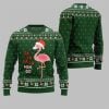 2025 Christmas Fa La La La Mingo Flamingo Christmas Sweater 2