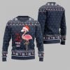 2025 Christmas Fa La La La Mingo Flamingo Christmas Sweater 3