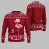 2025 Christmas Fa La La La Mingo Flamingo Christmas Sweater 5