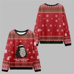 2025 Christmas Frog Everything Is Fine Ugly Sweater