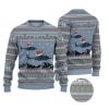 2025 Christmas German Navy NH90 SEA TIGER Ugly Sweater 1 2