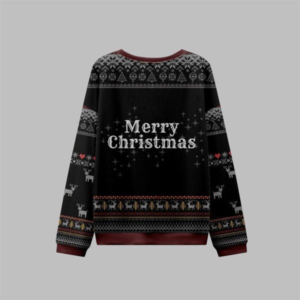 2025 Christmas Goose Pulling Out Its Wool Ugly Sweater 2