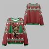 2025 Christmas He is Rizzin Jesus Ugly Sweater 1 1