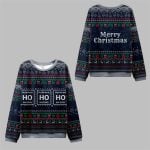 2025 Christmas Ho Ho Ho Holmium Ugly Sweater
