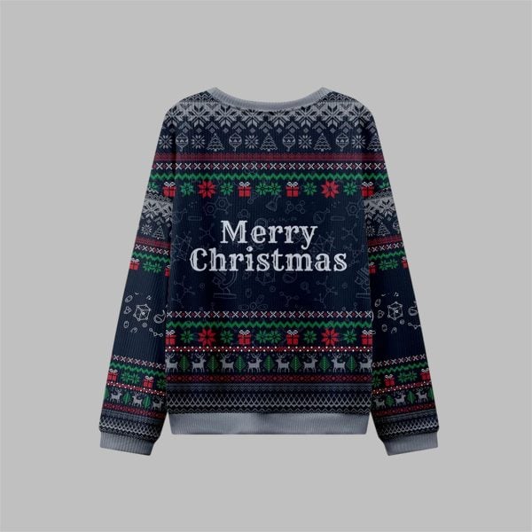 2025 Christmas Ho Ho Ho Holmium Ugly Christmas Sweater 2