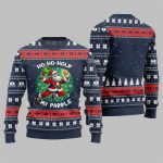 2025 Christmas Hold My Paddle Pickleball Ugly Sweater