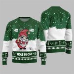 2025 Christmas Hole In One Gnome Ugly Sweater