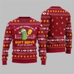 2025 Christmas Soft Serve Pickleball Ugly Sweater