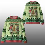 2025 Christmas I'm About To Deck These Halls Ugly Sweater
