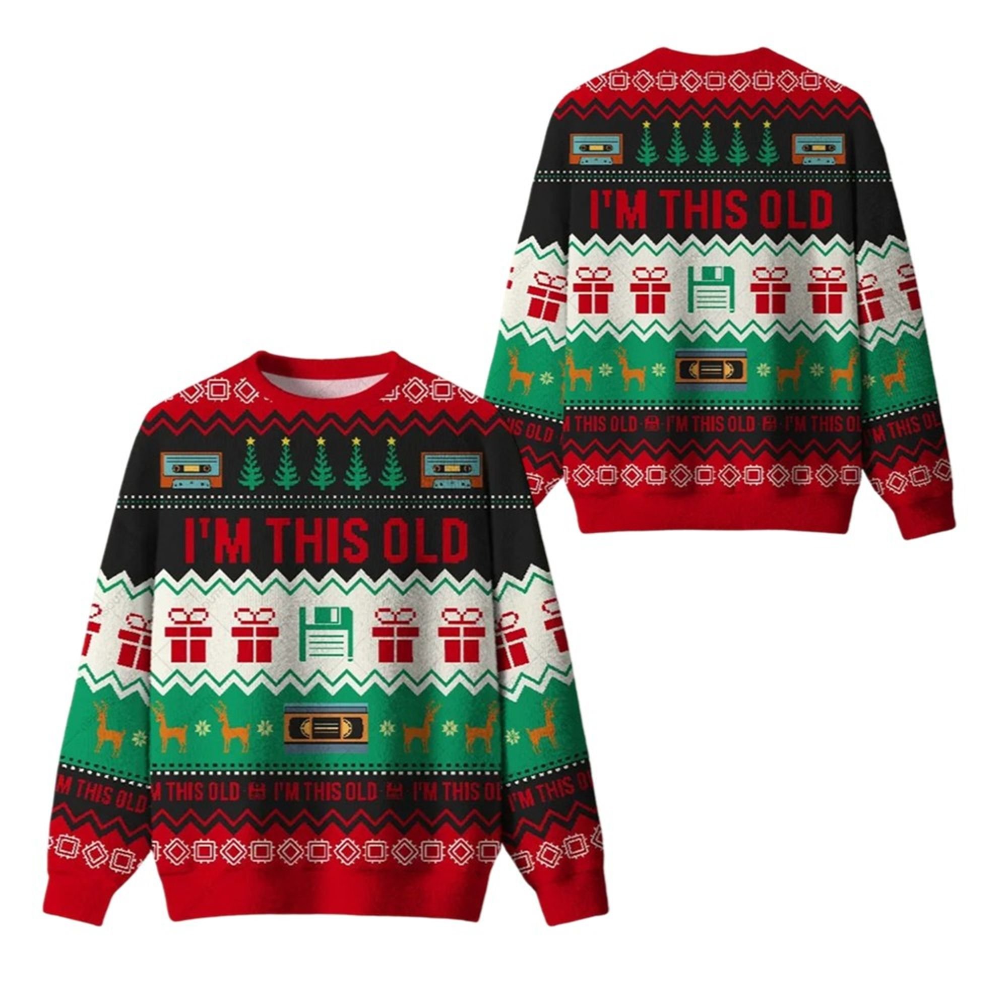 2025 Christmas Im This Old Ugly Sweater 2 2025 Christmas Im This Old Ugly Sweater 1 2