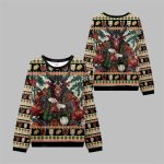2025 Christmas Japanese Monster Ugly Sweater