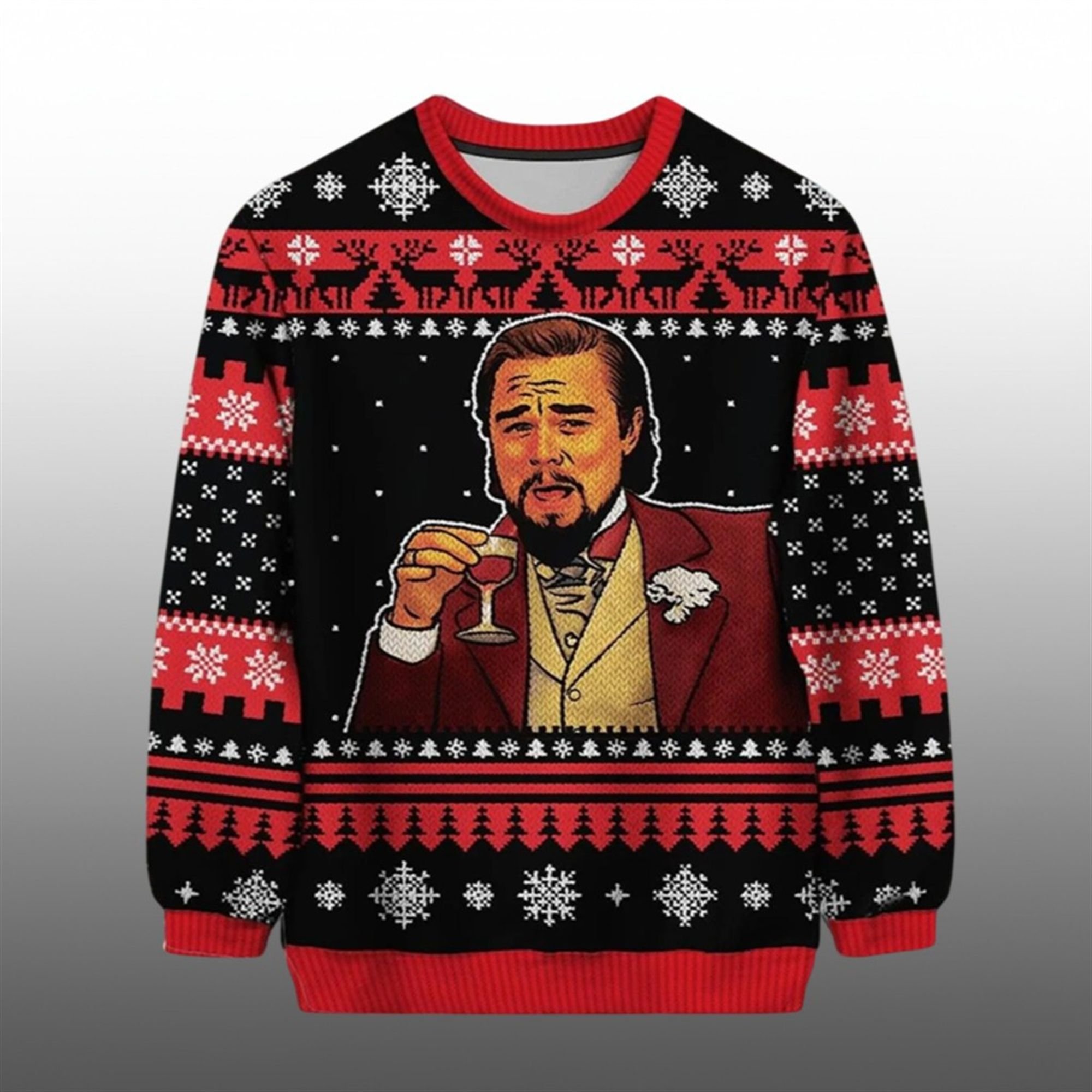 2025 Christmas Leonardo DiCaprio Meme Ugly Christmas Sweater 1 1 2025 Christmas Leonardo DiCaprio Meme Ugly Christmas Sweater 1 1