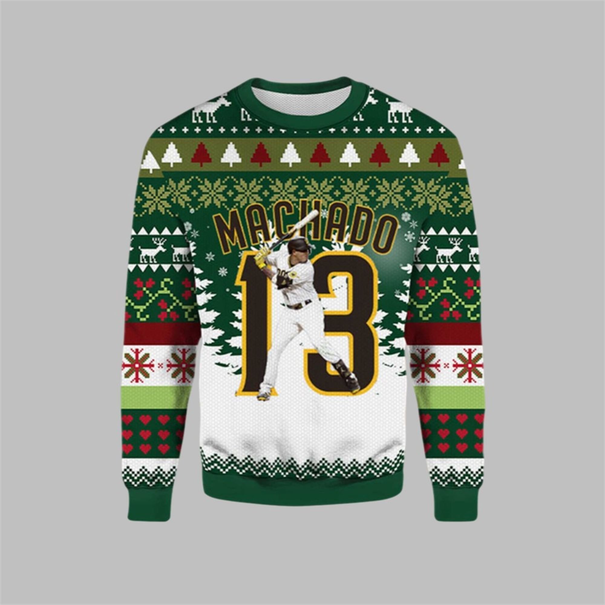 2025 Christmas Machado Padres Ugly Sweater 1 1 2025 Christmas Machado Padres Ugly Sweater 1 1