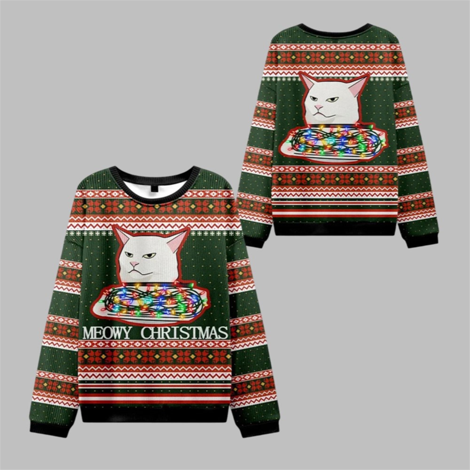 2025 Christmas Meowy Christmas Ugly Sweater 1 1 2025 Christmas Meowy Christmas Ugly Sweater 1 1