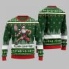 2025 Christmas Merry Dinkmas Santa Playing Pickleball Ugly Sweater 9