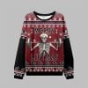 2025 Christmas Merry Liftmas Skeleton Ugly Sweater 1 1