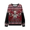 2025 Christmas Merry Liftmas Skeleton Ugly Sweater 1 2