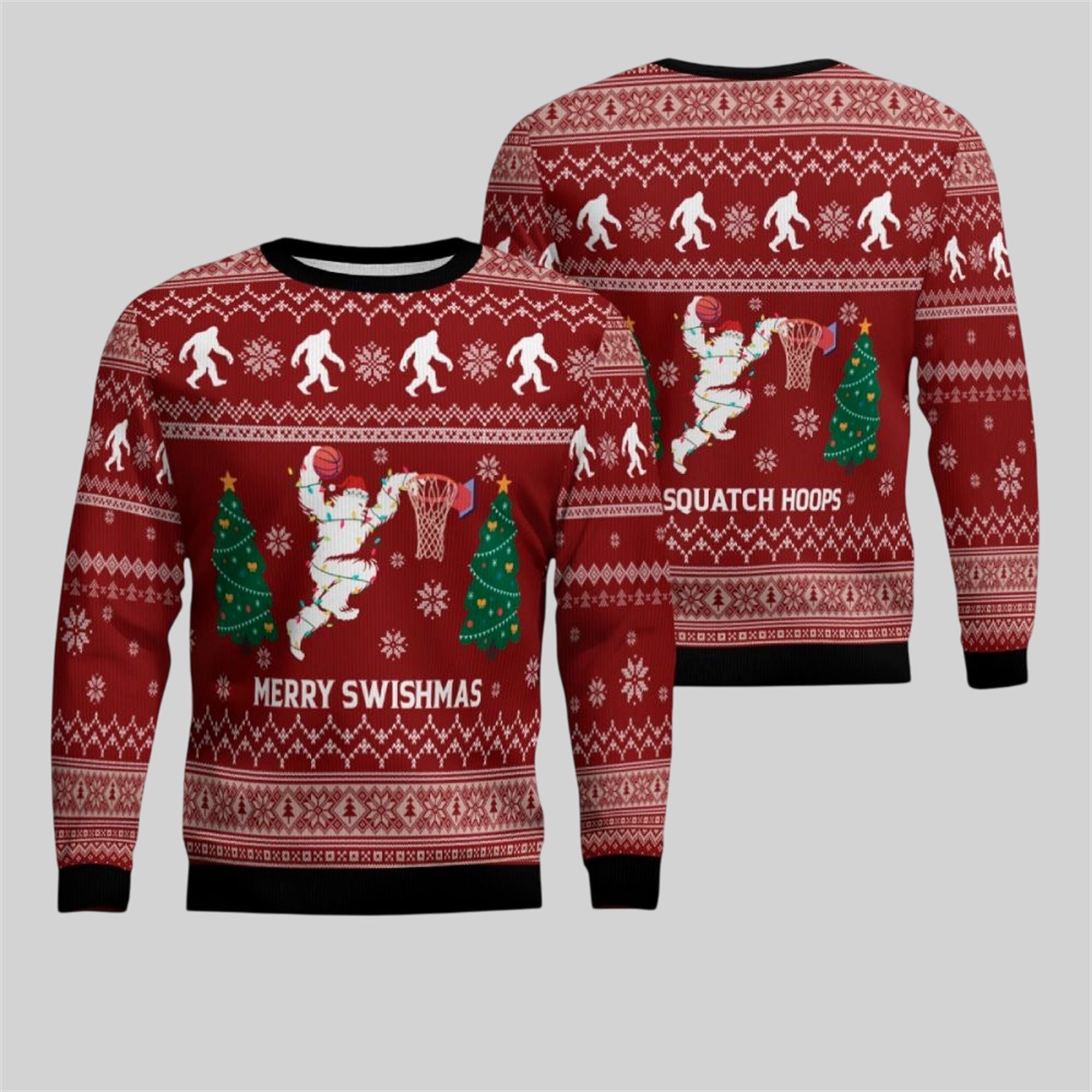 2025 Christmas Merry Swishmas Basketball Ugly Sweater 1 2025 Christmas Merry Swishmas Basketball Ugly Sweater 1