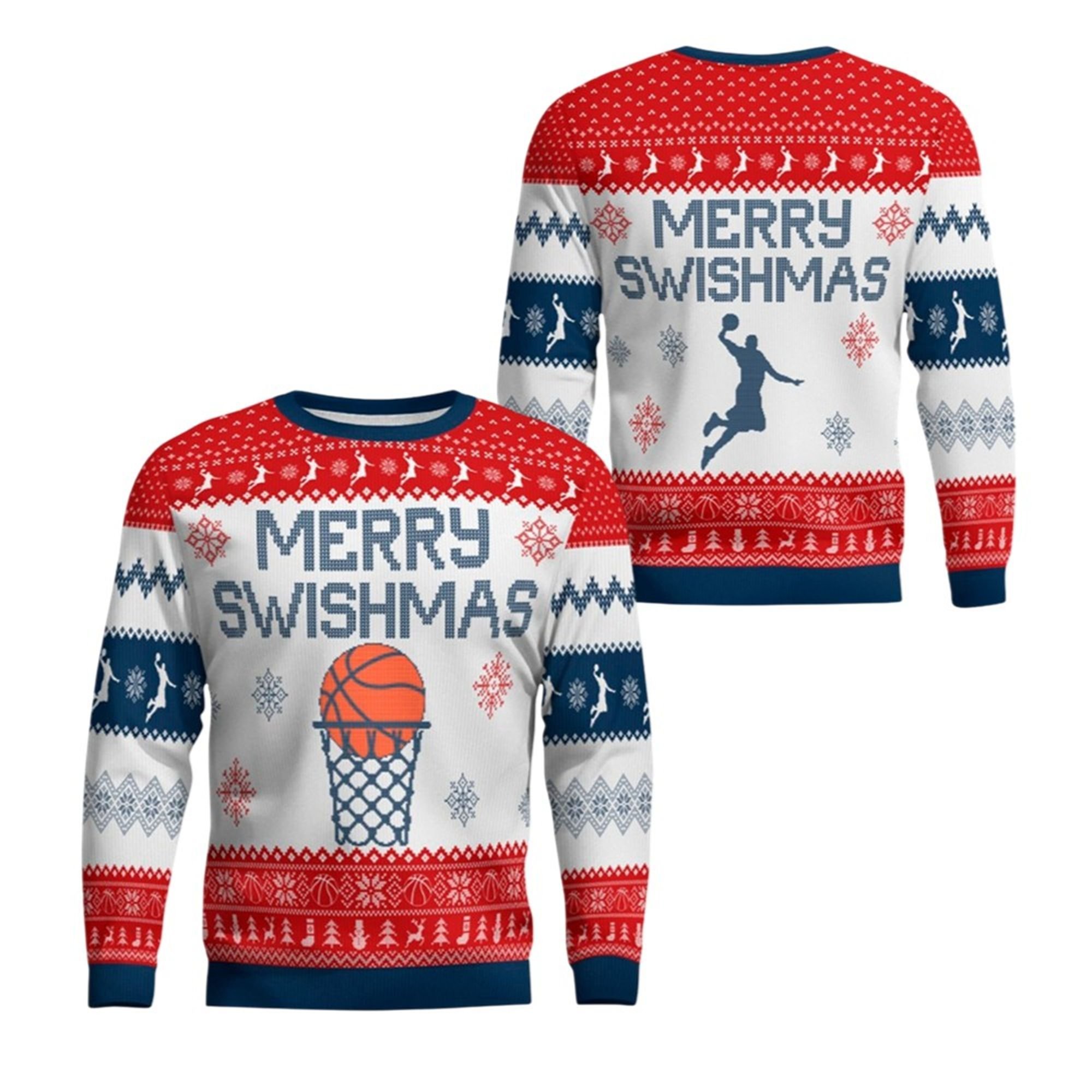 2025 Christmas Merry Swishmas Ugly Sweater 2 2025 Christmas Merry Swishmas Ugly Sweater 1 2