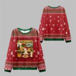 2025 Christmas Spaghetti Less Upsetti Ugly Sweater