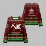 2025 Christmas This Birld Is Not A Turkey Ugly Sweater