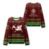 2025 Christmas Off to Commit Frogmas Mayhem Ugly Sweater 1 2