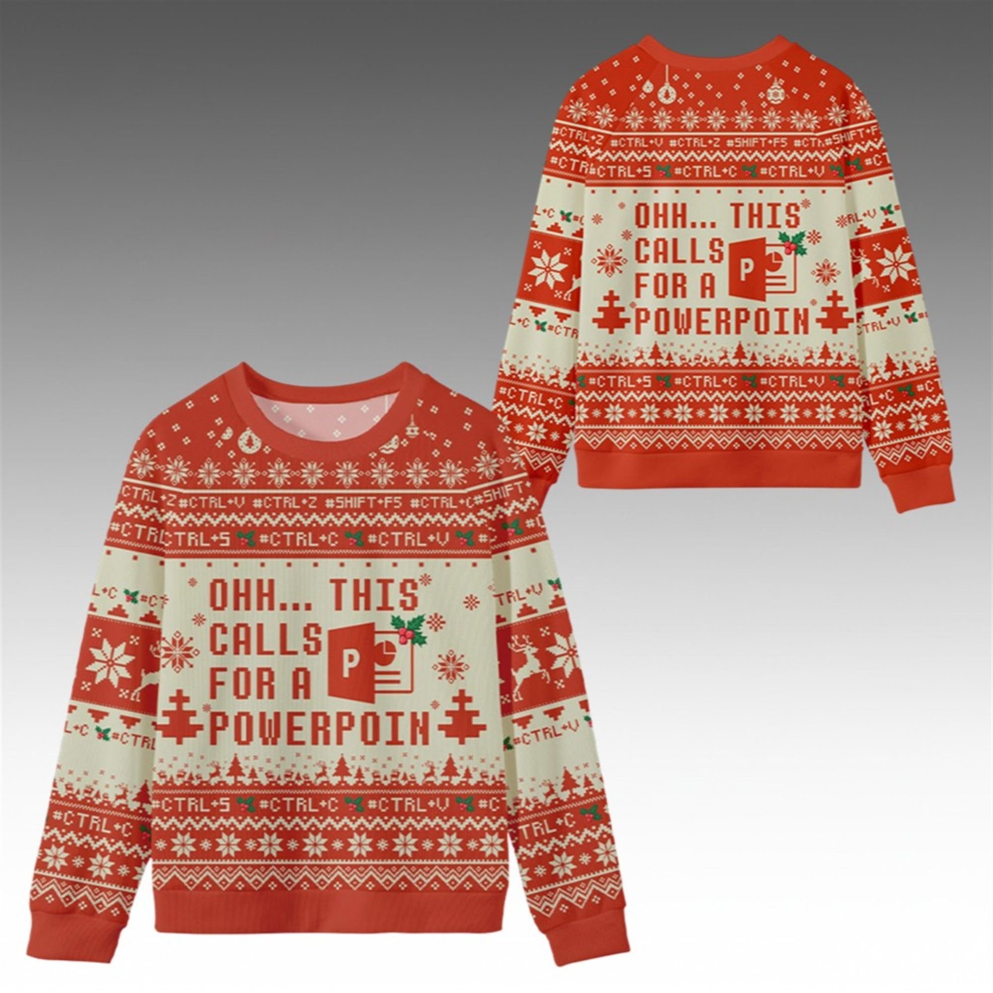 2025 Christmas Ohh This Calls for a Powerpoint Ugly Sweater 2 2025 Christmas Ohh This Calls for a Powerpoint Ugly Sweaterr 1 2