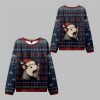2025 Christmas Opossum Holiday Cheer Ugly Sweater 1 1