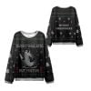 2025 Christmas Penguins Overstimulated Ugly Sweater 1 2