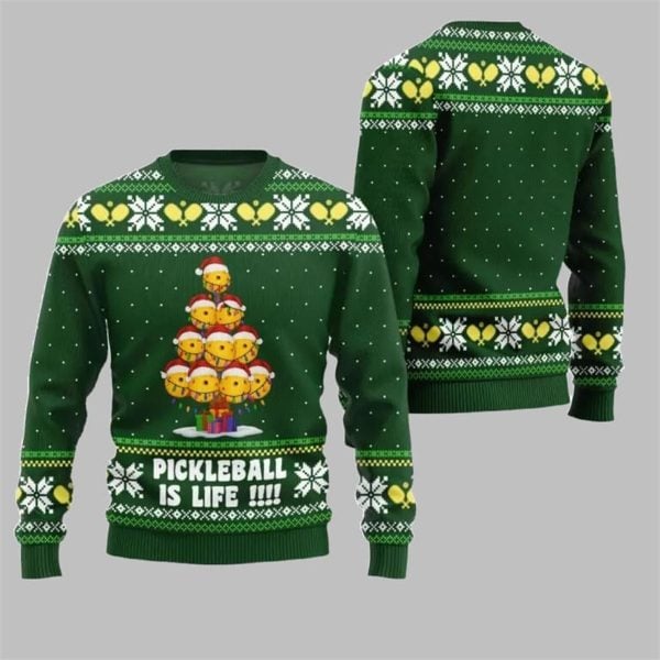 2025 Christmas Pickleball is Life Ugly Sweater