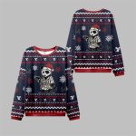 2025 Christmas Possum Samurai Ugly Sweater