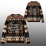 2025 Christmas Protect Public Education Ugly Sweater