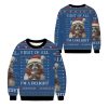 2025 Christmas Raccoon First Of All Ugly Sweater 1 2