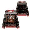 2025 Christmas Reindeer Eating Ramen Ugly Christmas Sweater 1 2