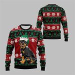 2025 Christmas Rottweiler Ugly Christmas Sweater
