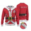 2025 Christmas Santa Claus Ugly Christmas Sweater 1 2