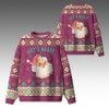 2025 Christmas Santa Lets Read Ugly Sweater 1 2