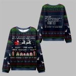 2025 Christmas Database Never Out of Sync Ugly Sweater