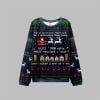 2025 Christmas Santas Database Never Out of Sync Ugly Sweater 1